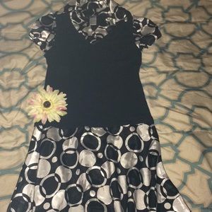 Maurices silk and spandex dress size Large